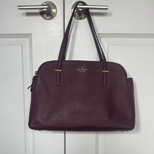 Kate Spade Deep Burgundy Shoulder Bag
